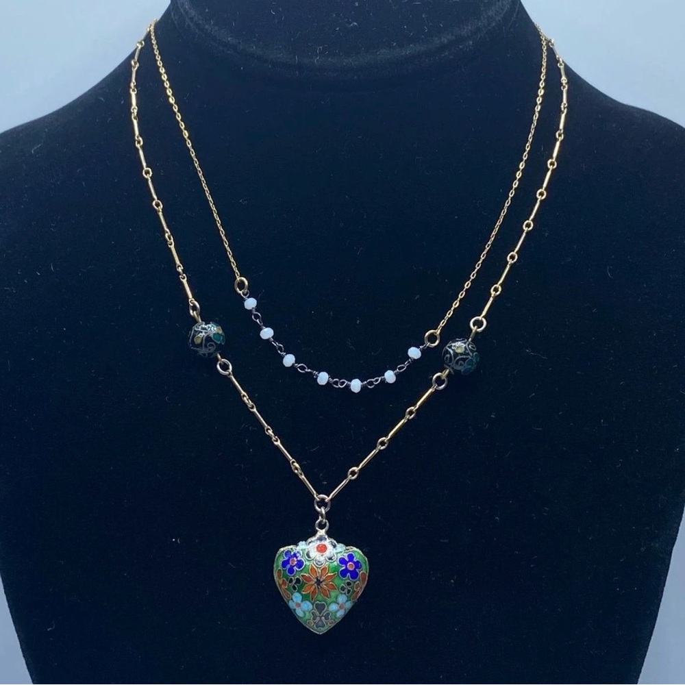 Elegant Heart Pendant Necklace